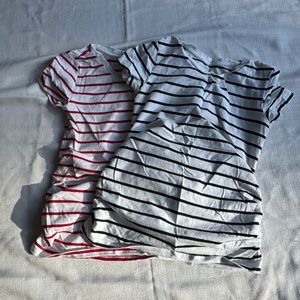 Lot of 2 Old Navy Maternity T-Shirts - Size XS